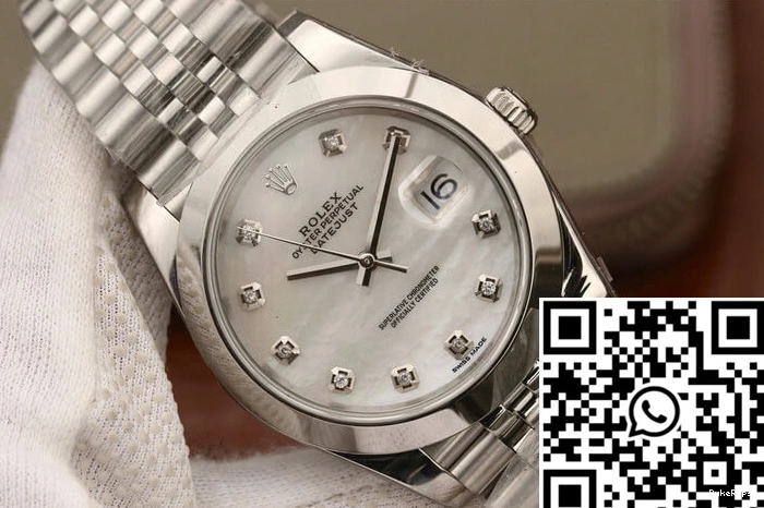 Rolex Dial EW Diamond-set Factory M126300 Datejust 0710